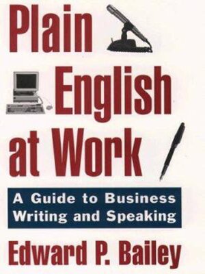 cover image of The Plain English Approach to Business Writing